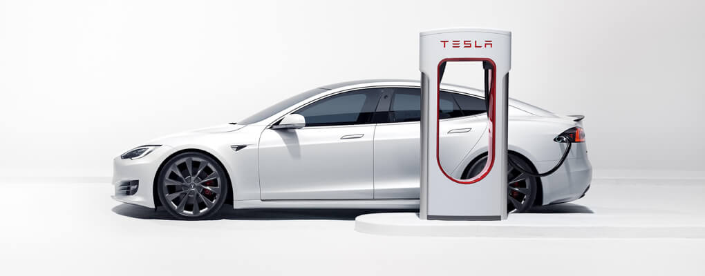 Exemple de supercharger avec une Model S