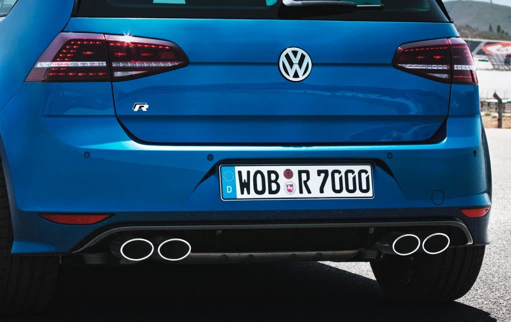 VW Golf R arrière