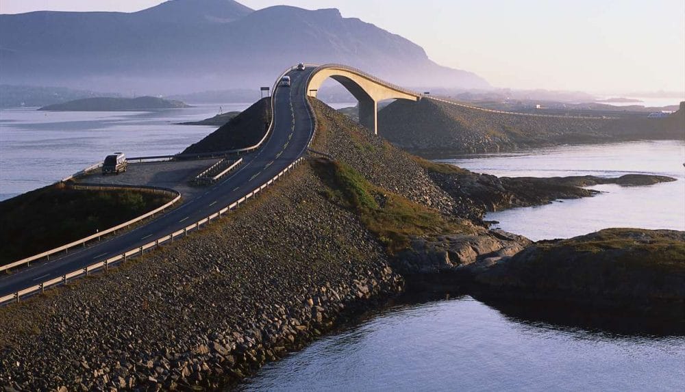 Atlantic road (Norvège)