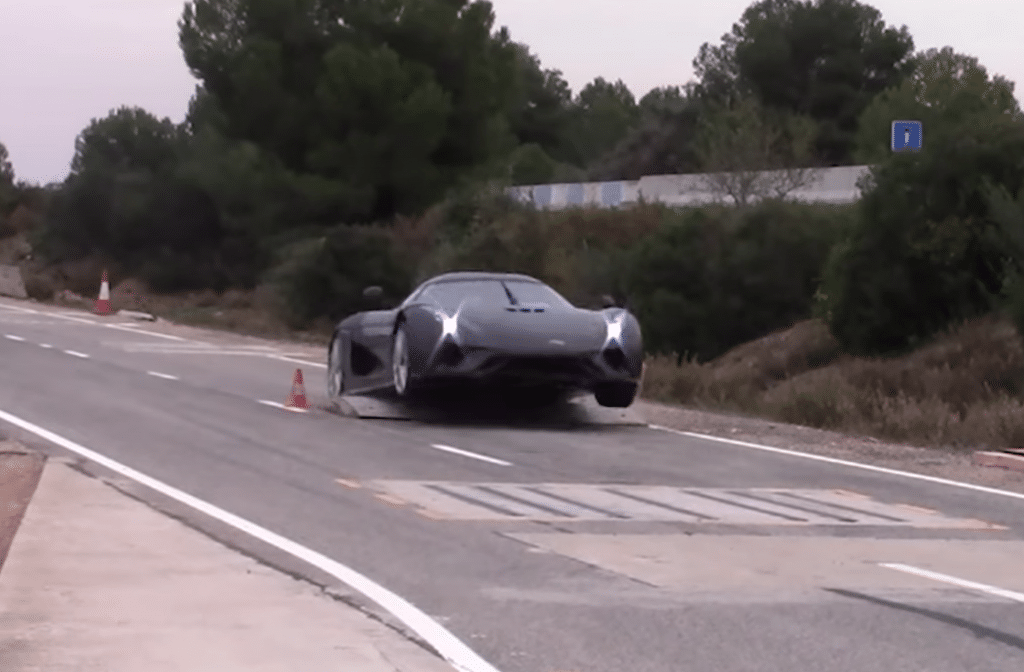 Crash Koenigsegg test