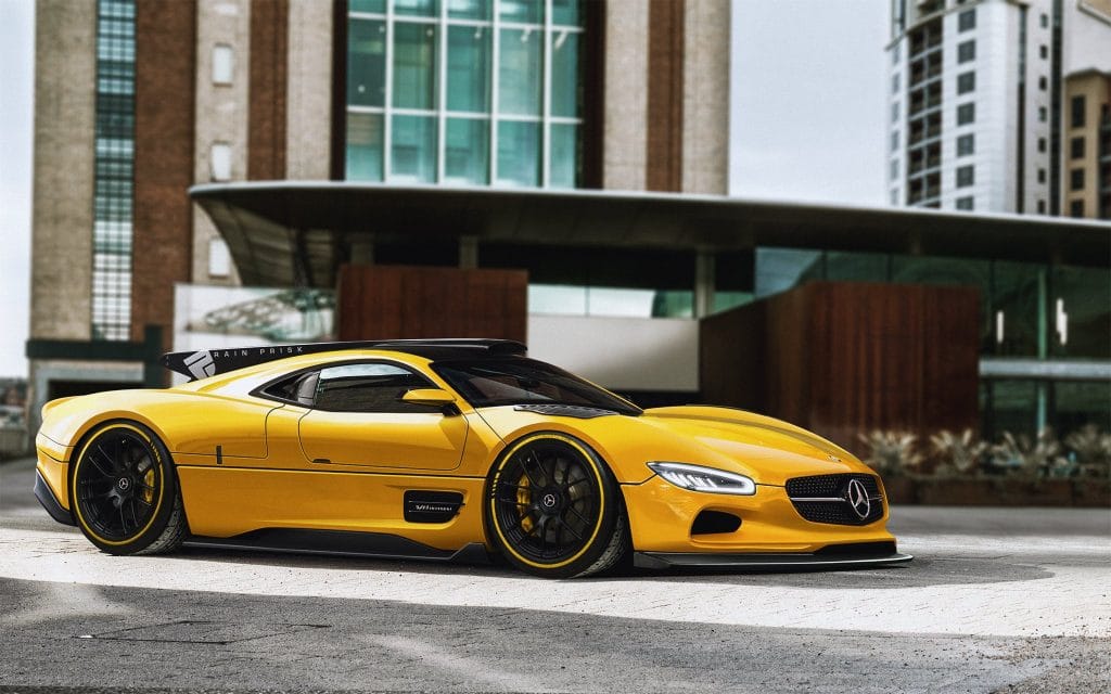 Mercedes-Benz CLK GTR (2019) concept moderne