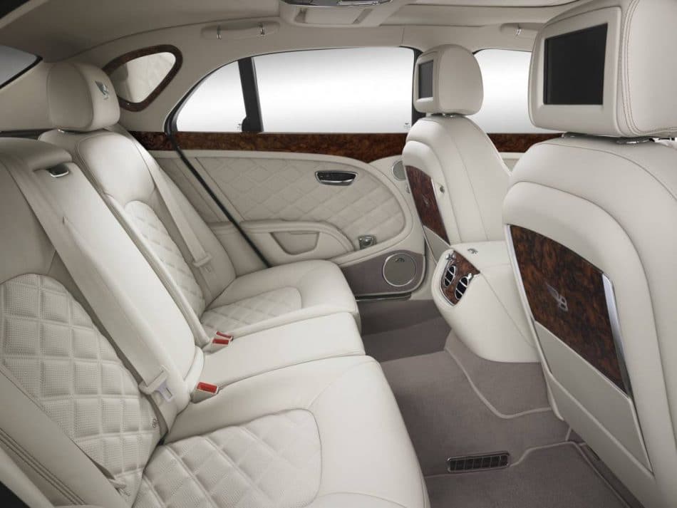 Bentley sièges Vegan