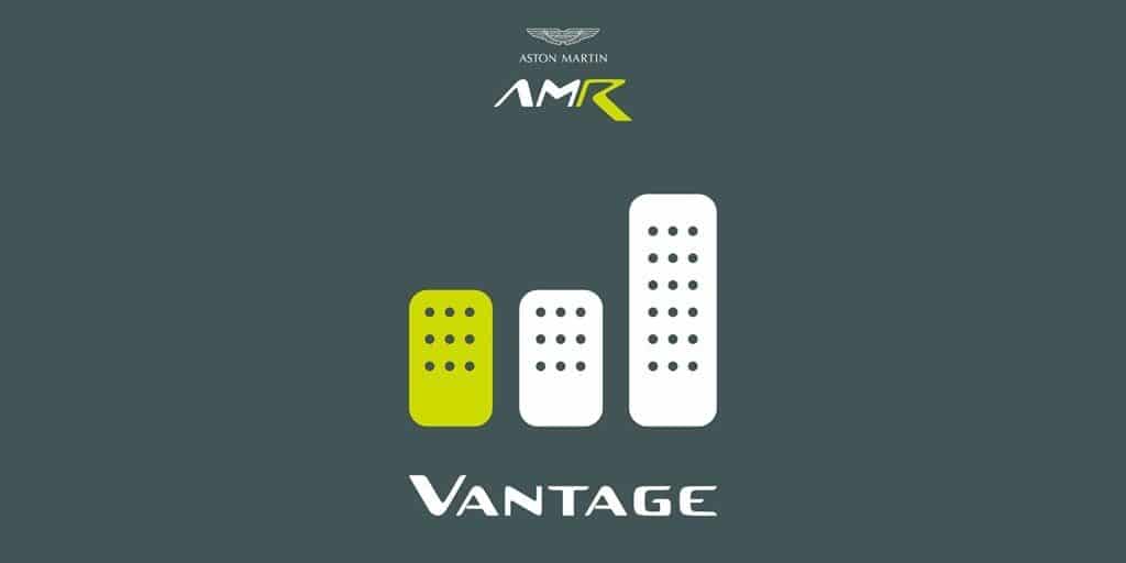 Teaser Aston Martin Vantage AMR manuelle