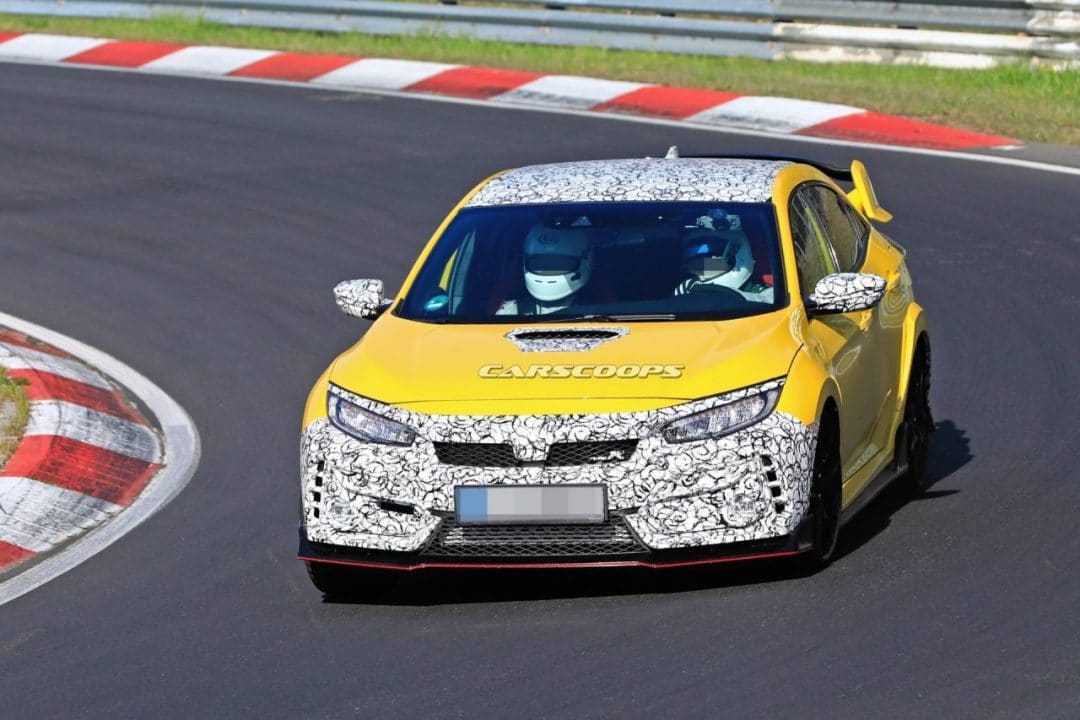Honda Civic Type R en test au Nürburgring