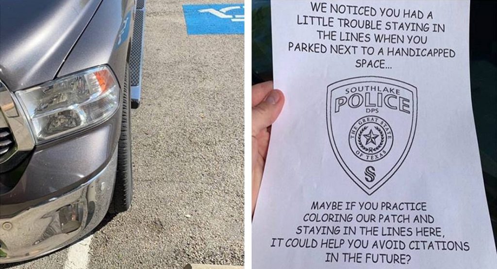 La Police au Texas troll un propriétaire de pick-up