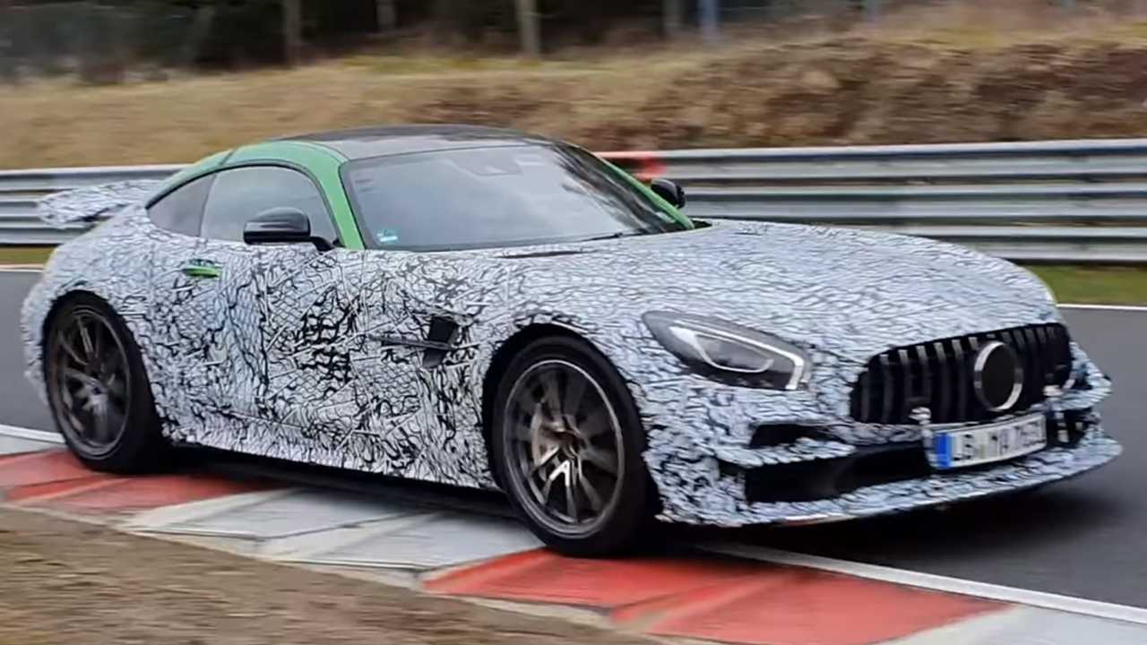 AMG GT Black Series et 911 992 GT3 au Nürburgring