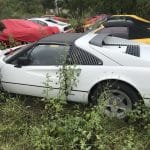 11 Ferrari abandonnées