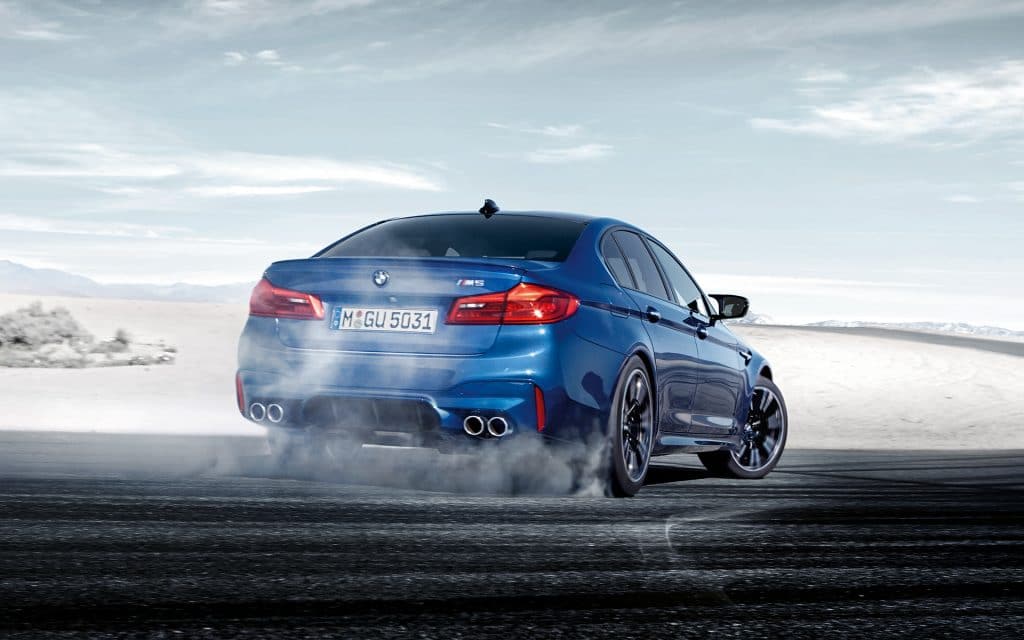 BMW M5 xDrive mode propulsion