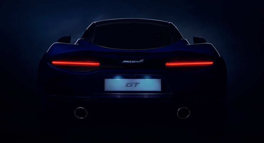 Tesaer de la nouvelle McLaren GT