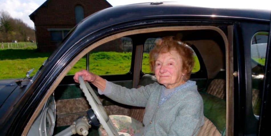 Au volant à 95 ans