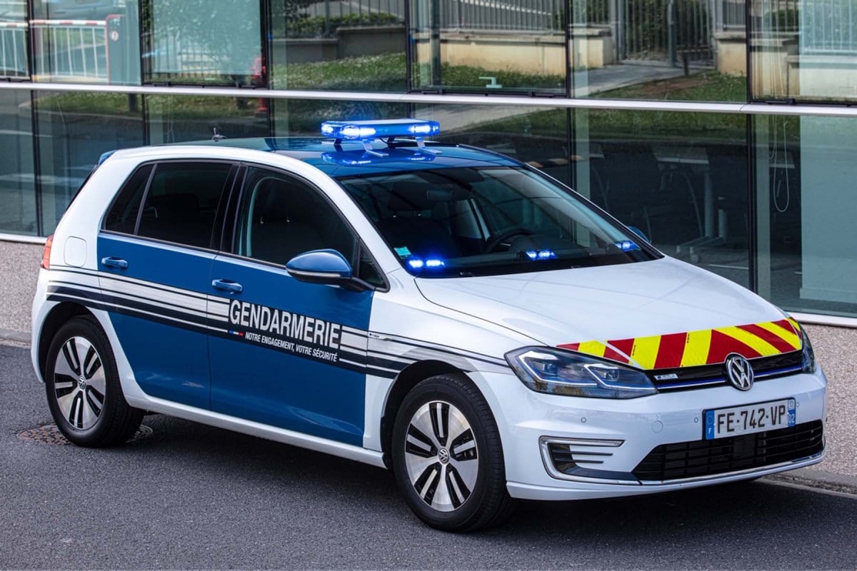 Volkswagen e-Golf gendarme