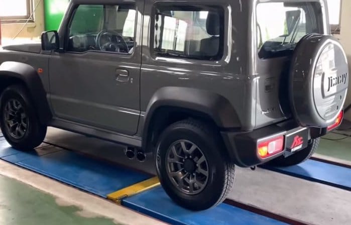 Echappement Suzuki Jimny