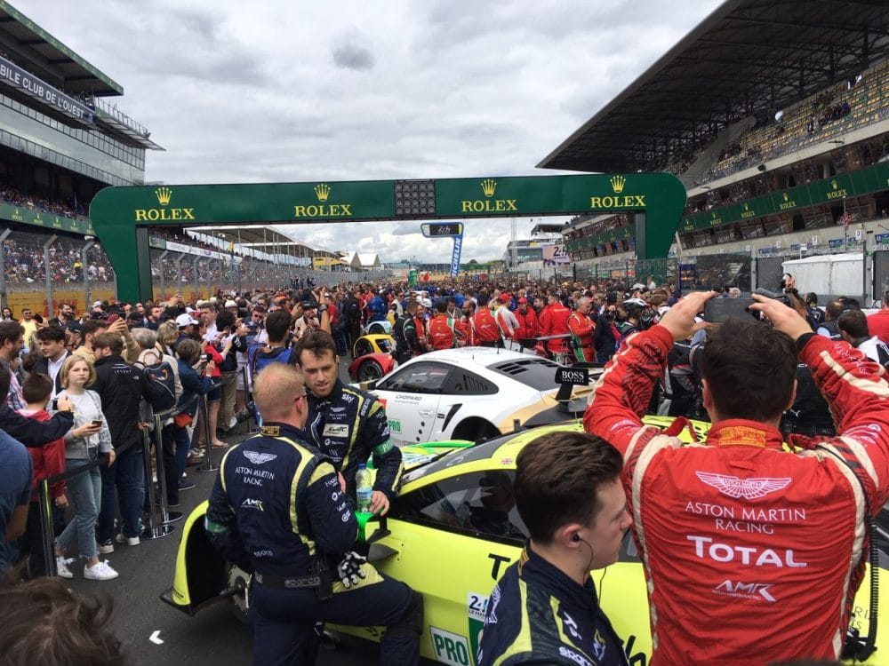 grid walk des heures du Mans (2019)