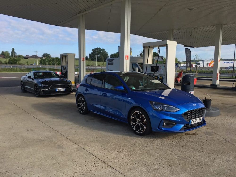 Essai de la Ford Focus ST-Line et Mustang Bullitt