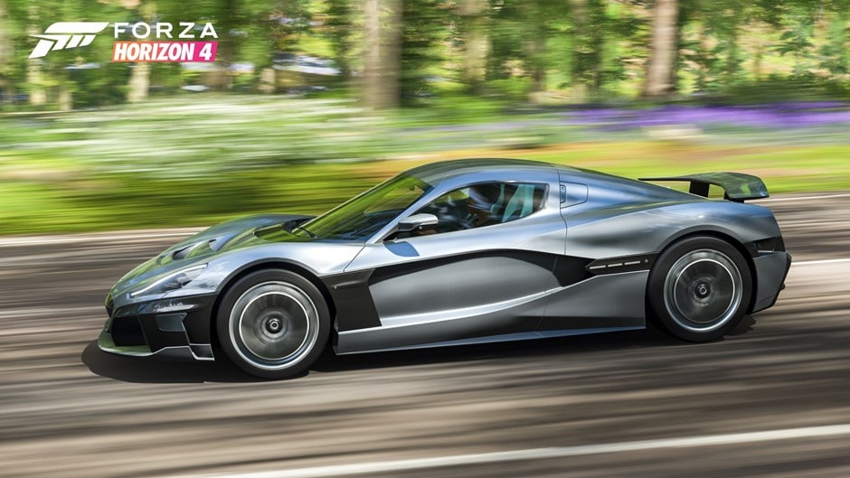 La Rimac C_Two débarque dans Forza Horizon 4