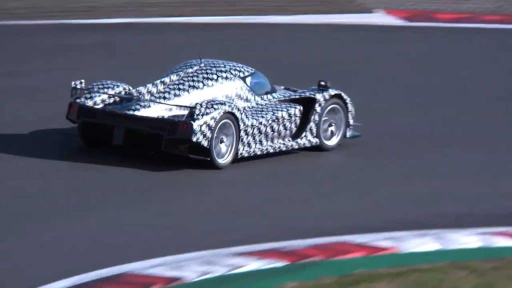 Toyota hypercar prototype