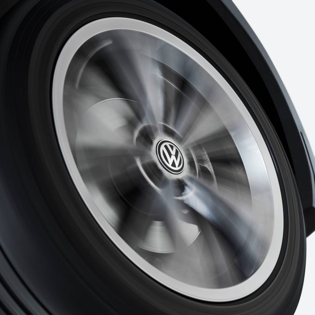 Volkswagen dynamic center cap