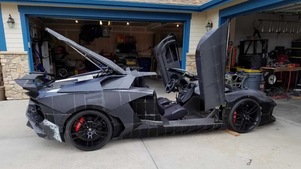 Lamborghini Aventador en impression 3D