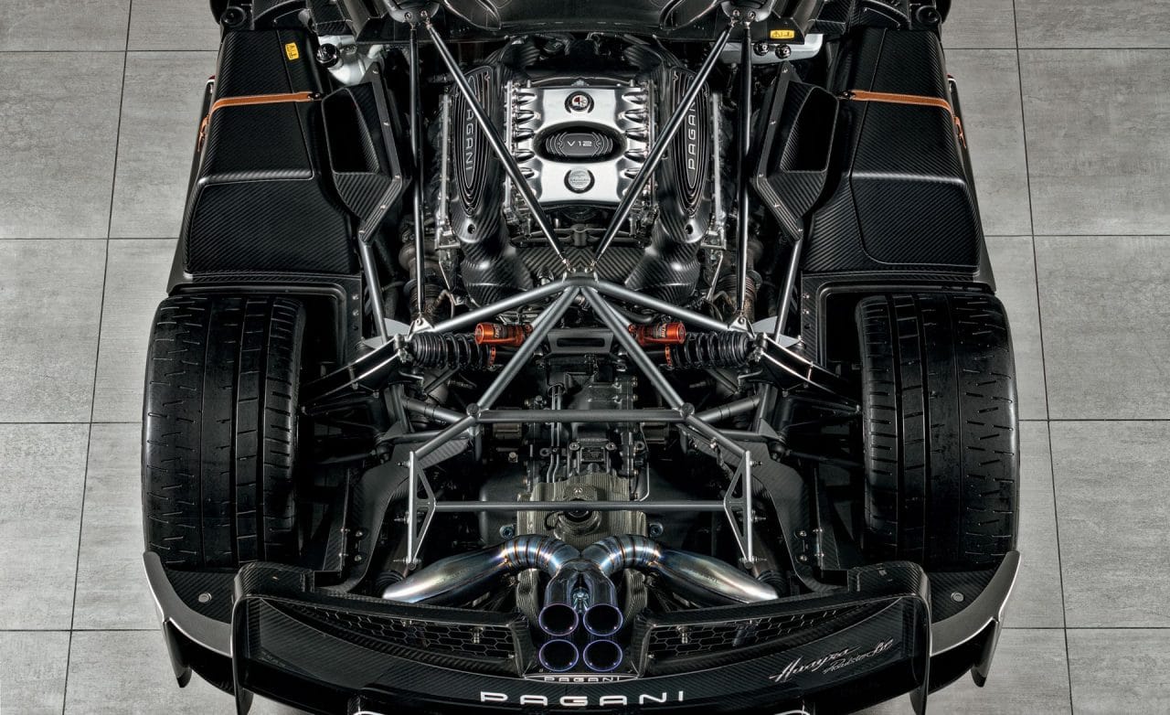 Moteur de la Nouvelle Pagani Huayra Roadster BC