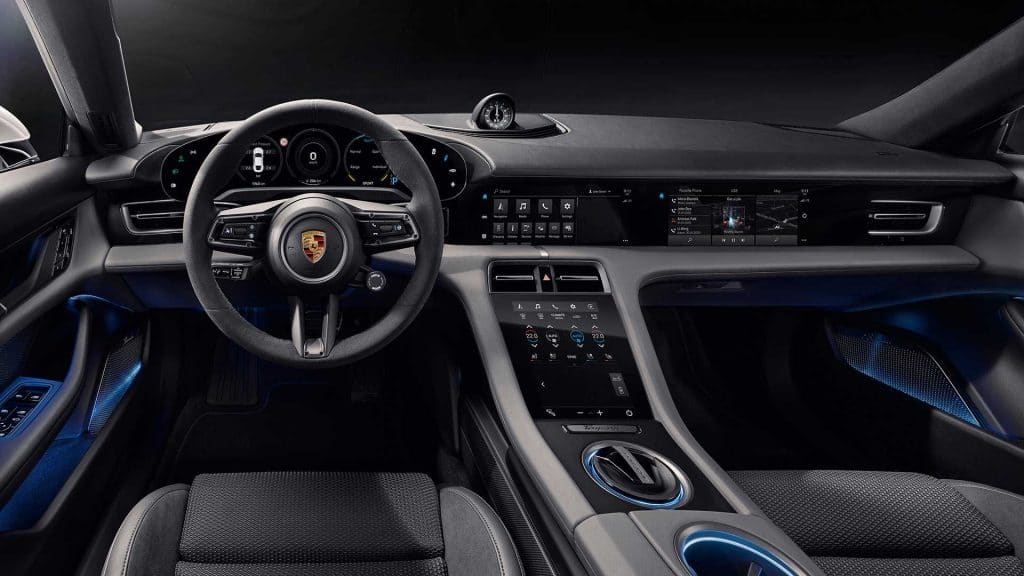 Porsche Taycan intérieur