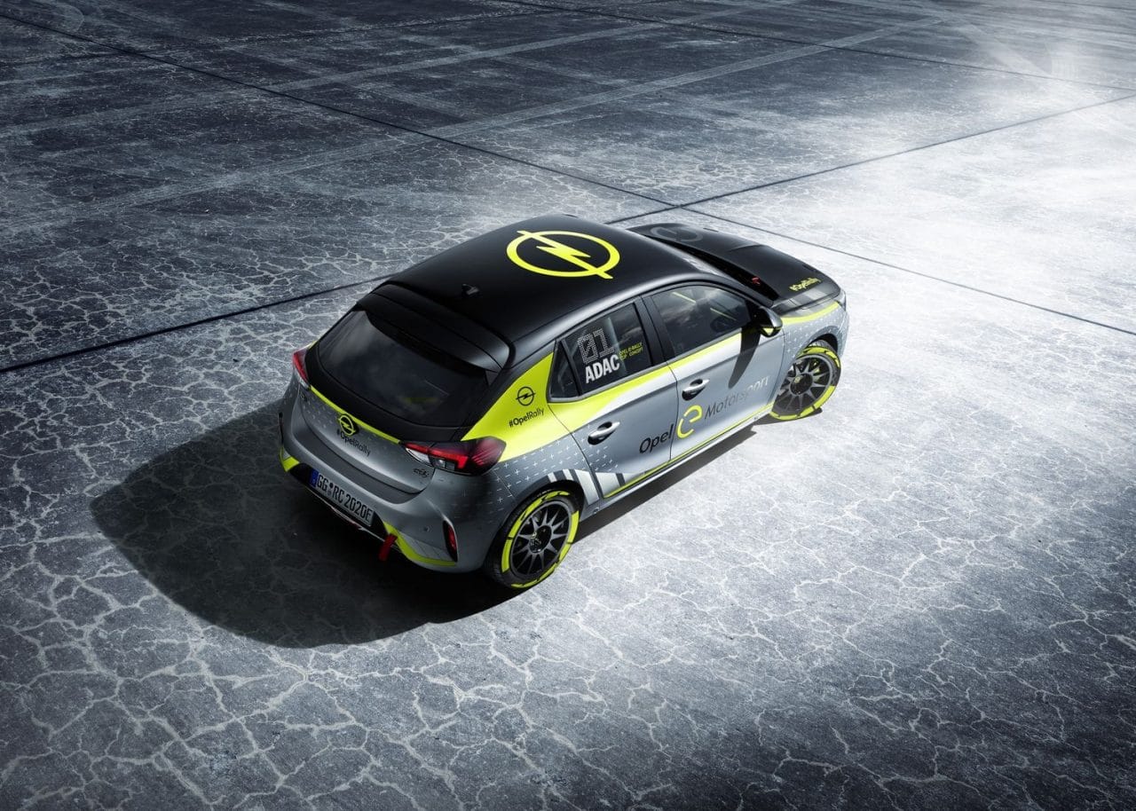 Opel Corsa électrique rallye