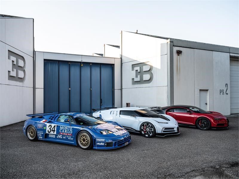 Nouvelle Bugatti EB110 Super Sport Centodieci