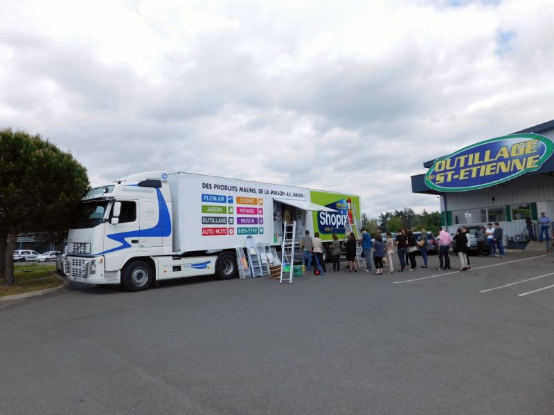 Outillage automobile : camion Shopix