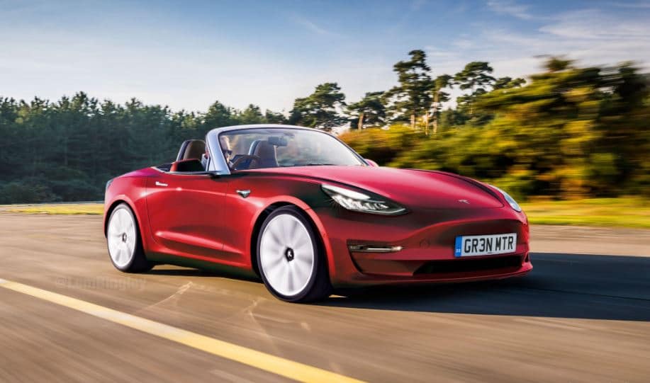 Tesla Model 3 Roadster 2 places ?