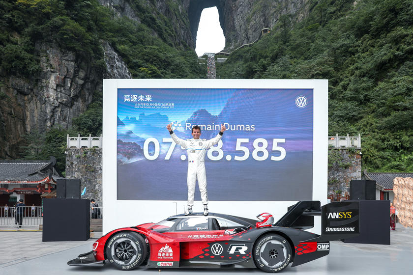 Nouveau record pour la Volkswagen ID.R en Chine