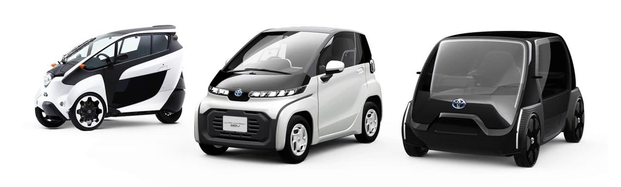 Ultra-compact BEV et REVA G-Whizz