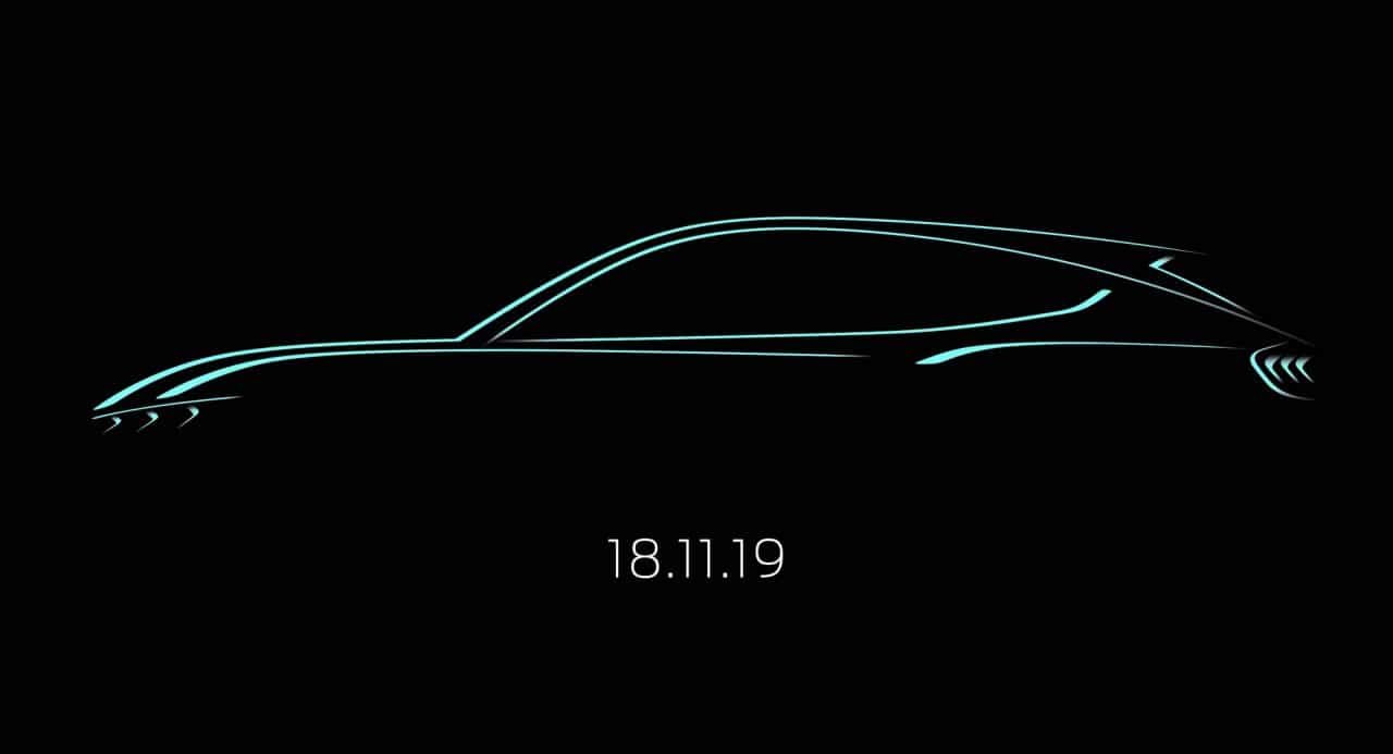 Ford SUV électrique Mustang teaser