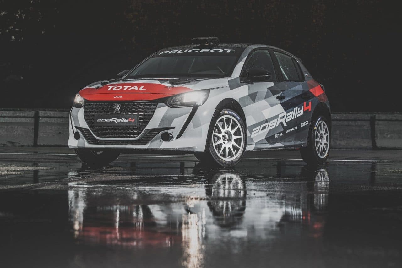 Peugeot Sport dévoile la nouvelle 208 Rally 4