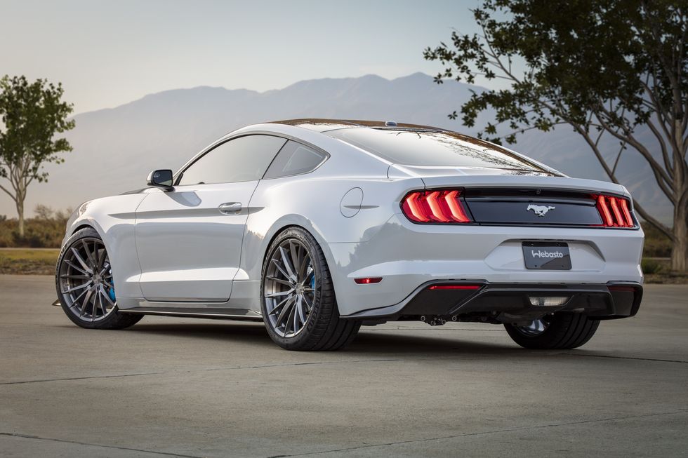 Ford Mustang Lithium électrique avec l'aide de Webasto