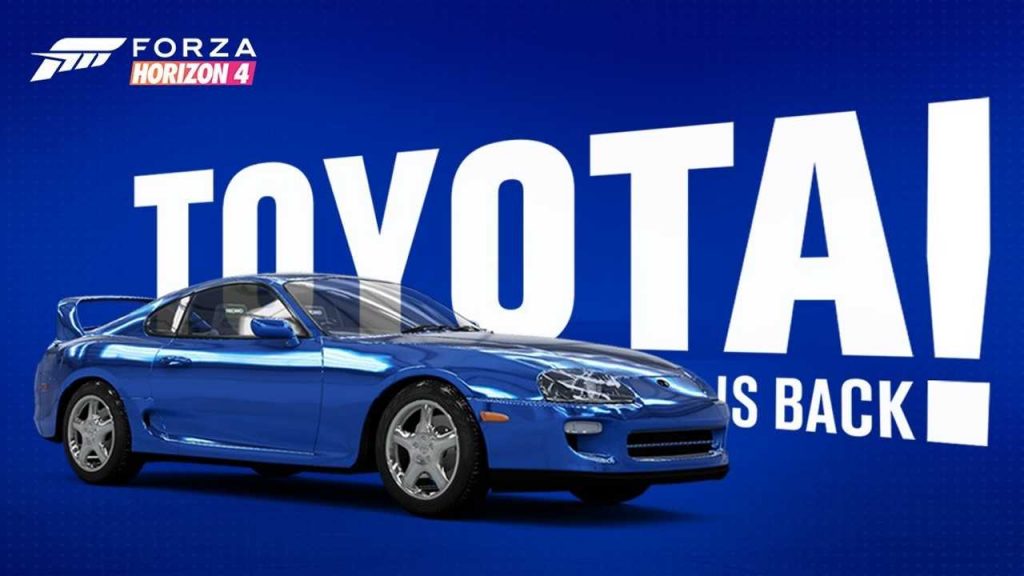 Toyota de retour dans Forza Horizon 4