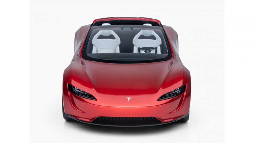 Miniature 1:18 de la Tesla Roadster 2.0