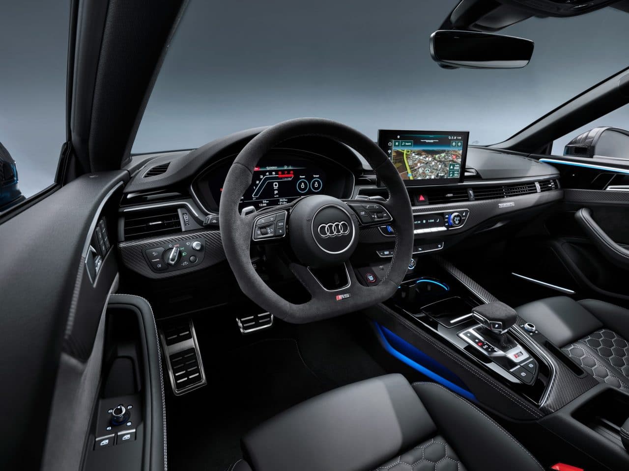 Intérieur de l'Audi RS5 Coupé et Sportback (2020)