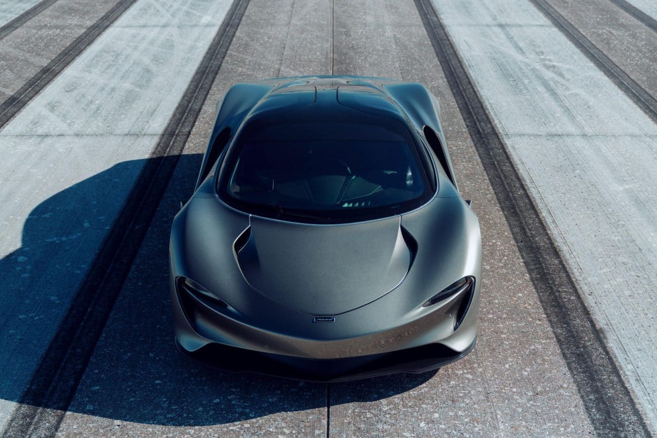 McLaren Speedtail sur les terres de la NASA