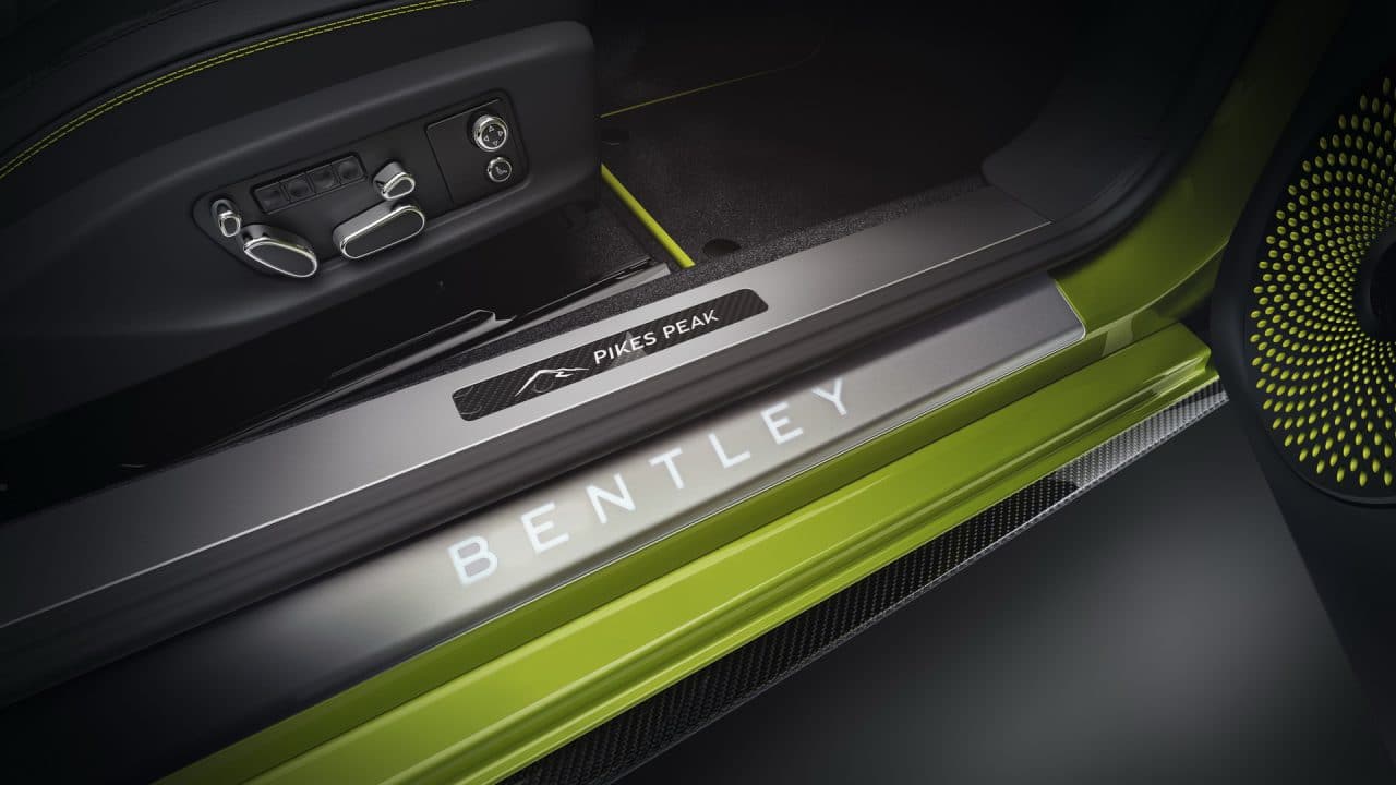 Détail de la Bentley Continental GT Pikes Peak