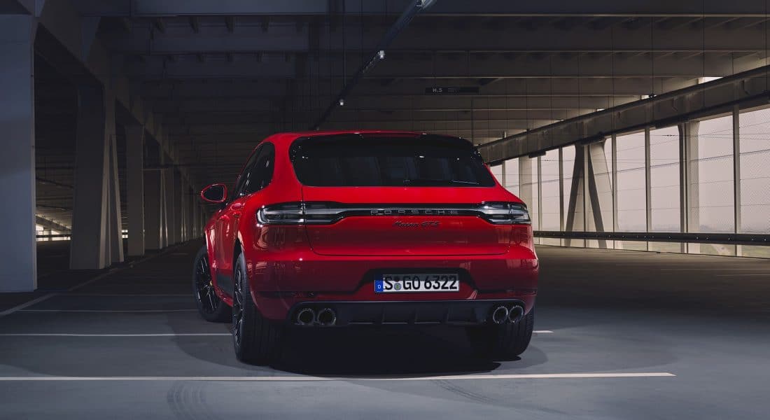 Arrière du Porsche Macan GTS (2020)