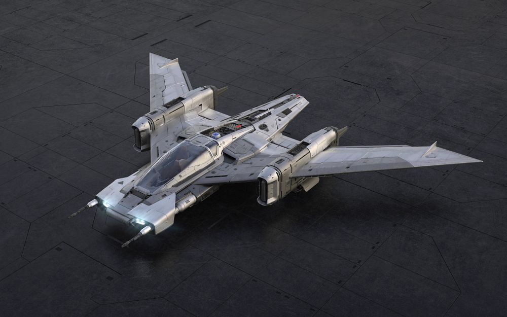 Star Wars : Porsche Tri-Wing S-91x Pegasus Starfighter