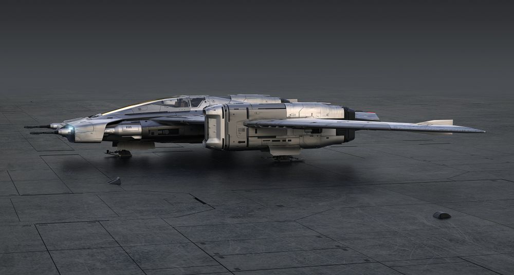 Porsche Tri-Wing S-91x Pegasus Starfighter