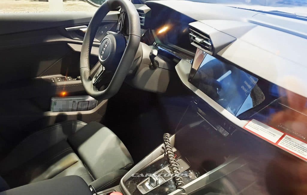 2020 Audi S3 interieur leak