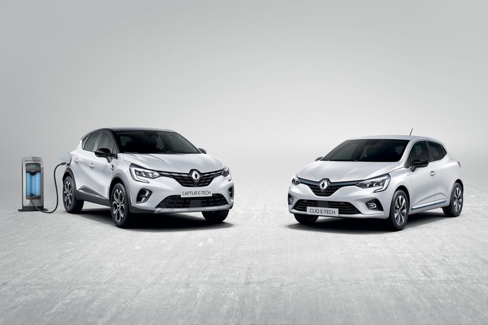 Renault Captur Clio hybride