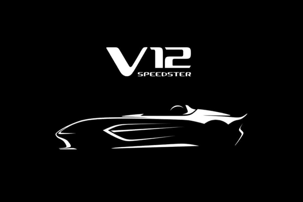Nouvelle Aston Martin Speedster V12