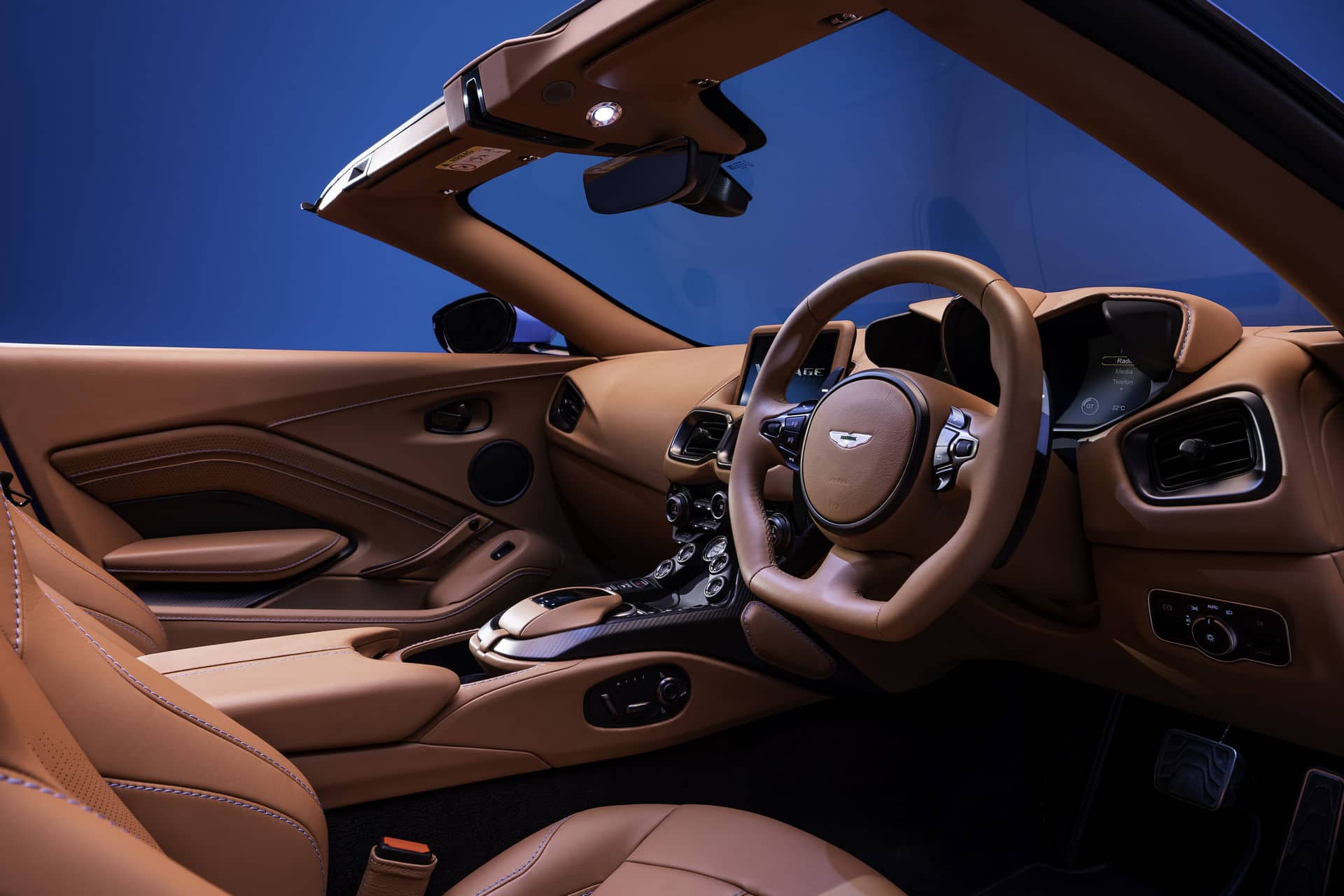 Intérieur Aston Martin Vantage Roadster (2020)