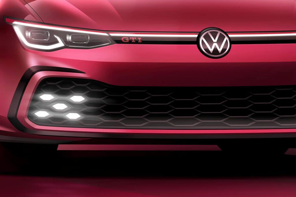 Volkswagen Golf 8 GTI (2020) teaser salon de Genève