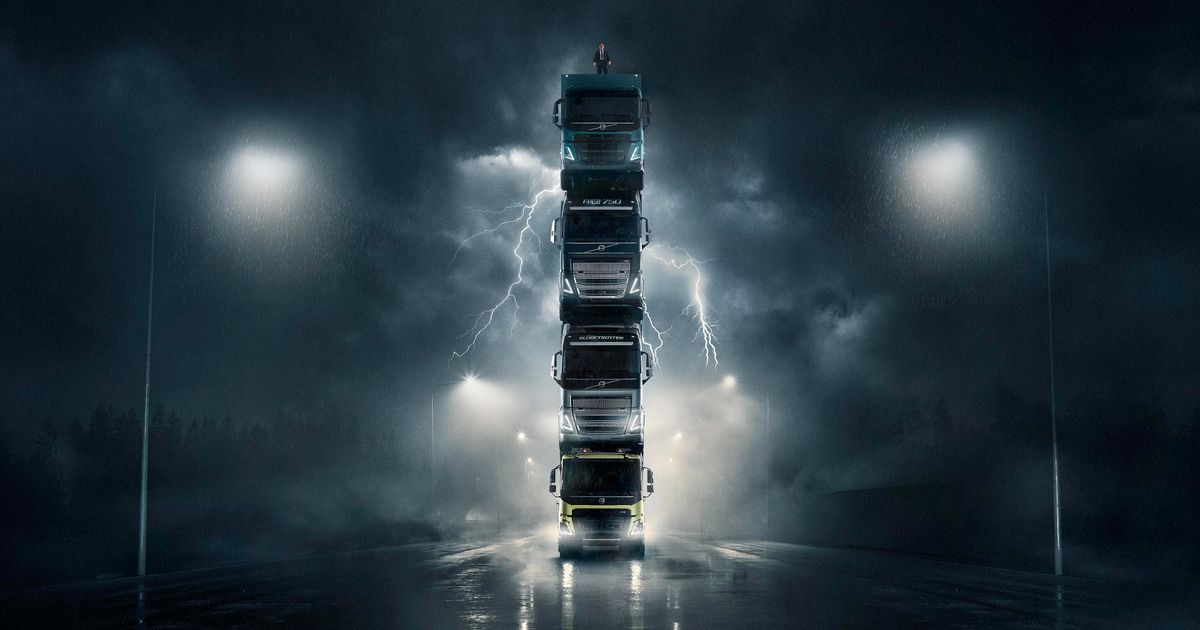Publicité Volvo Trucks 2020