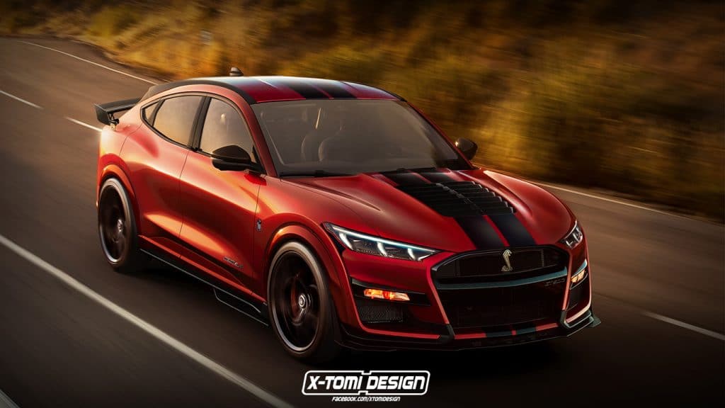 Ford Mustang Mach-E Shelby par X-Tomi Design