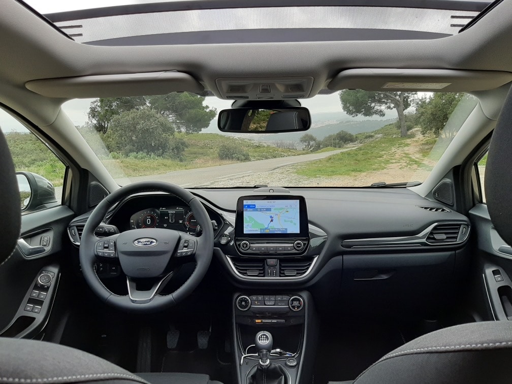 Intérieur du Ford Puma