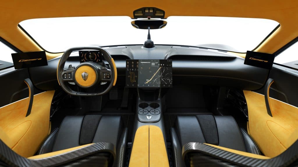 Intérieur Koenigsegg Gemera (2020)